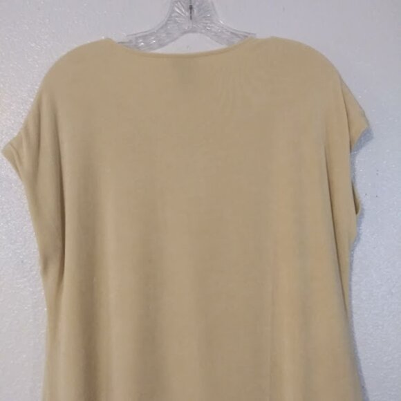 Chico's Travelers women's size 1 (Medium) yellow blouse - Picture 6 of 14